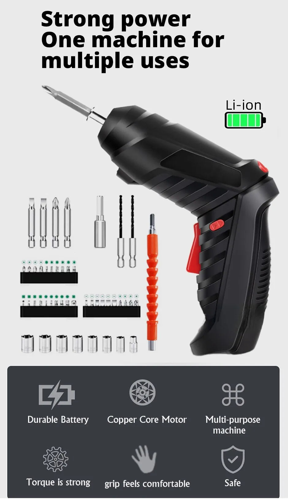 3.6v Mini Household battery operated Screwdriver