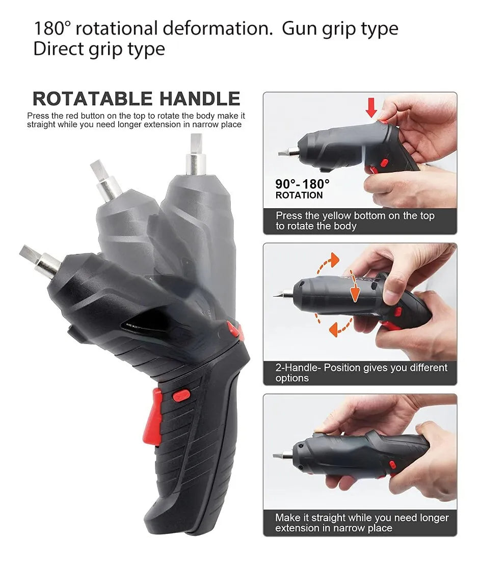 3.6v Mini Household battery operated Screwdriver