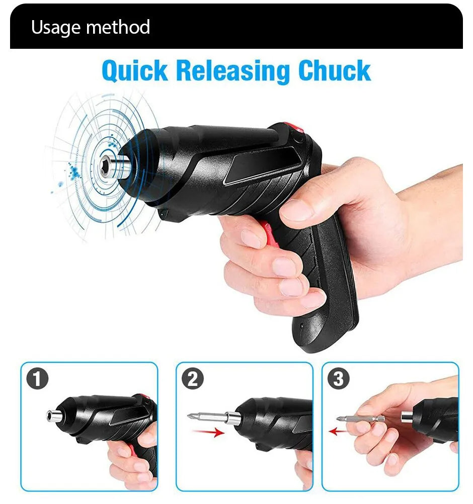 3.6v Mini Household battery operated Screwdriver