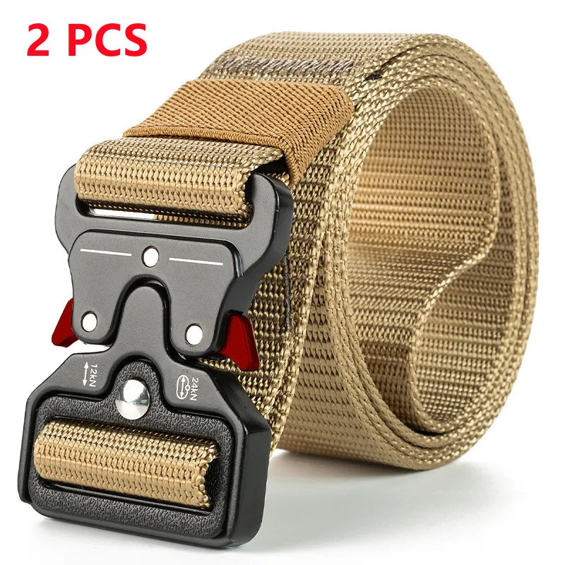 2pcs Versatile Durable Tactical Belt