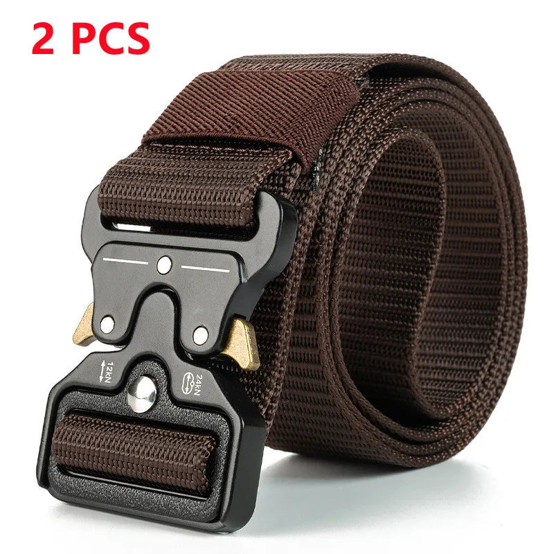 2pcs Versatile Durable Tactical Belt