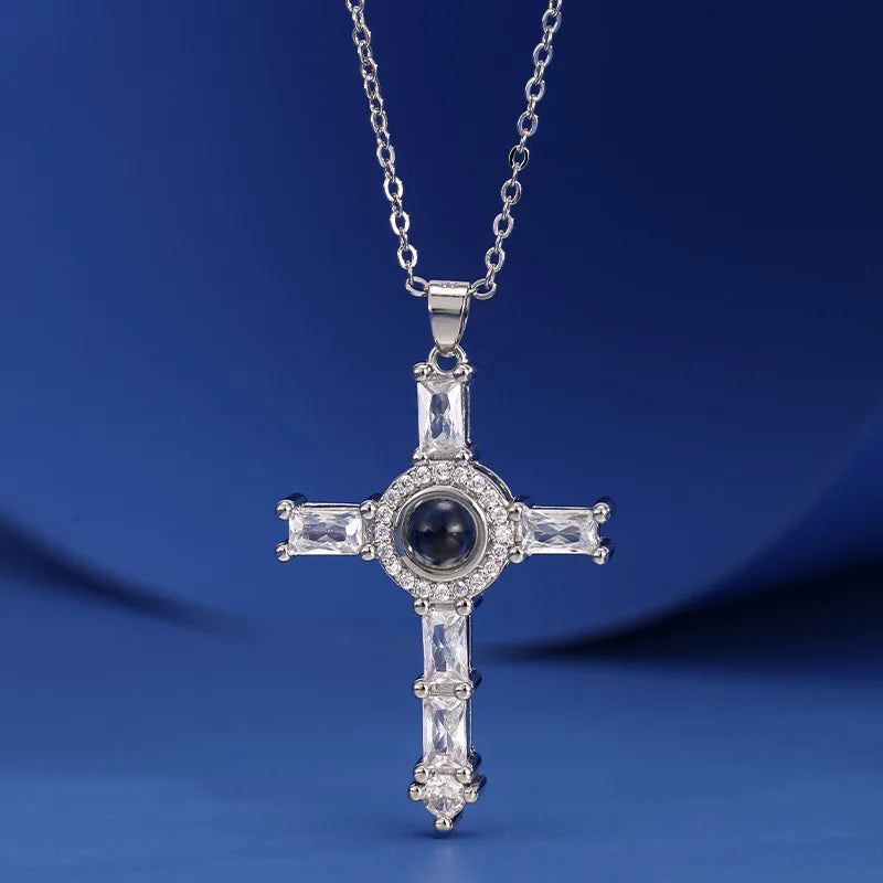 Faith's Secret: Eternal Holy Cross with Personalized Scripture