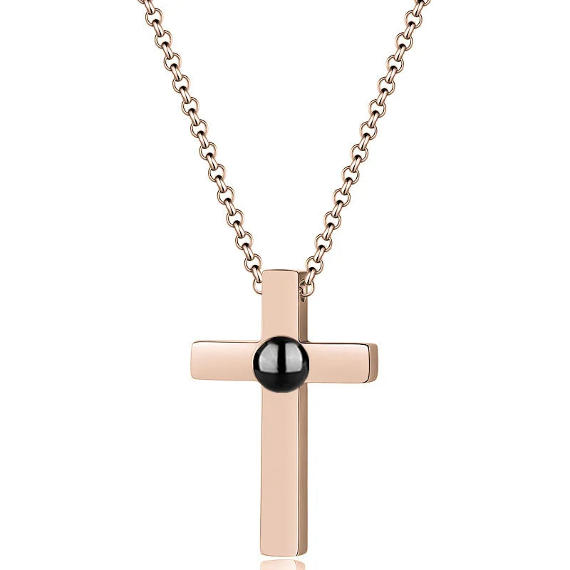 Faith's Secret: Eternal Holy Cross with Personalized Scripture