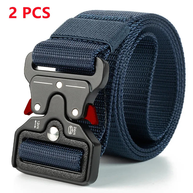 2pcs Versatile Durable Tactical Belt