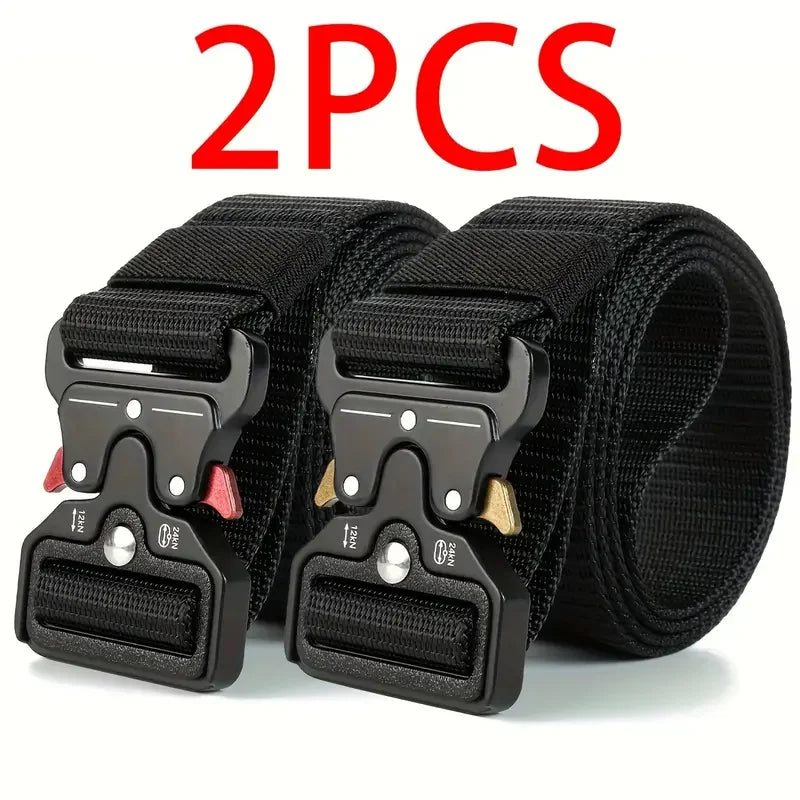 2pcs Versatile Durable Tactical Belt