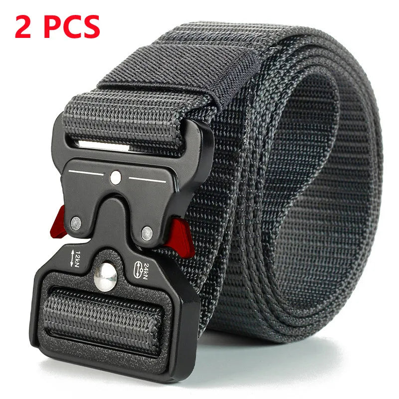 2pcs Versatile Durable Tactical Belt