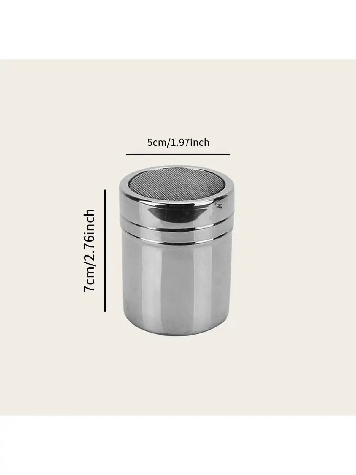 Stylish Stainless Steel Spice Dispenser for Gourmet Chefs