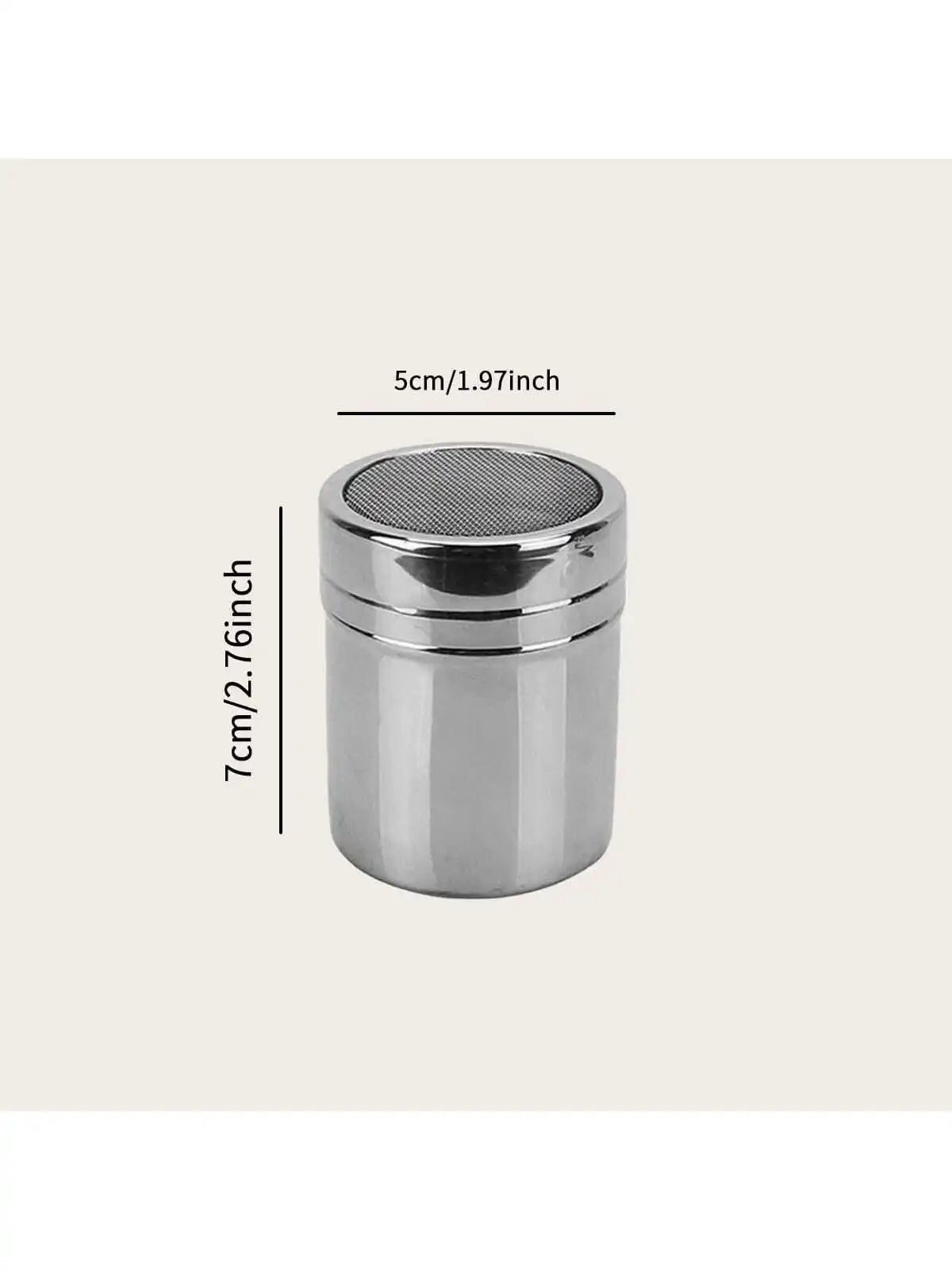 Stylish Stainless Steel Spice Dispenser for Gourmet Chefs