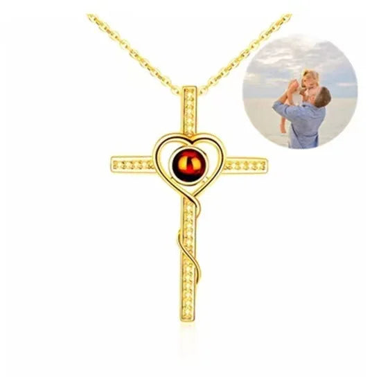 Faith's Secret: Eternal Holy Cross with Personalized Scripture