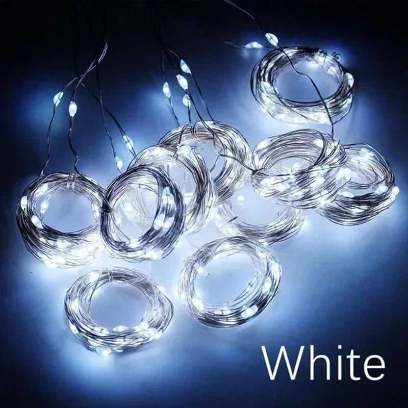 300 LED Remote Control Christmas Curtain Lights, Plug in Fairy Curtain Lights Outdoor, Window Wall Hanging Curtain String Lights for Bedroom Backdrop Wedding Party Indoor Decor, Warm White