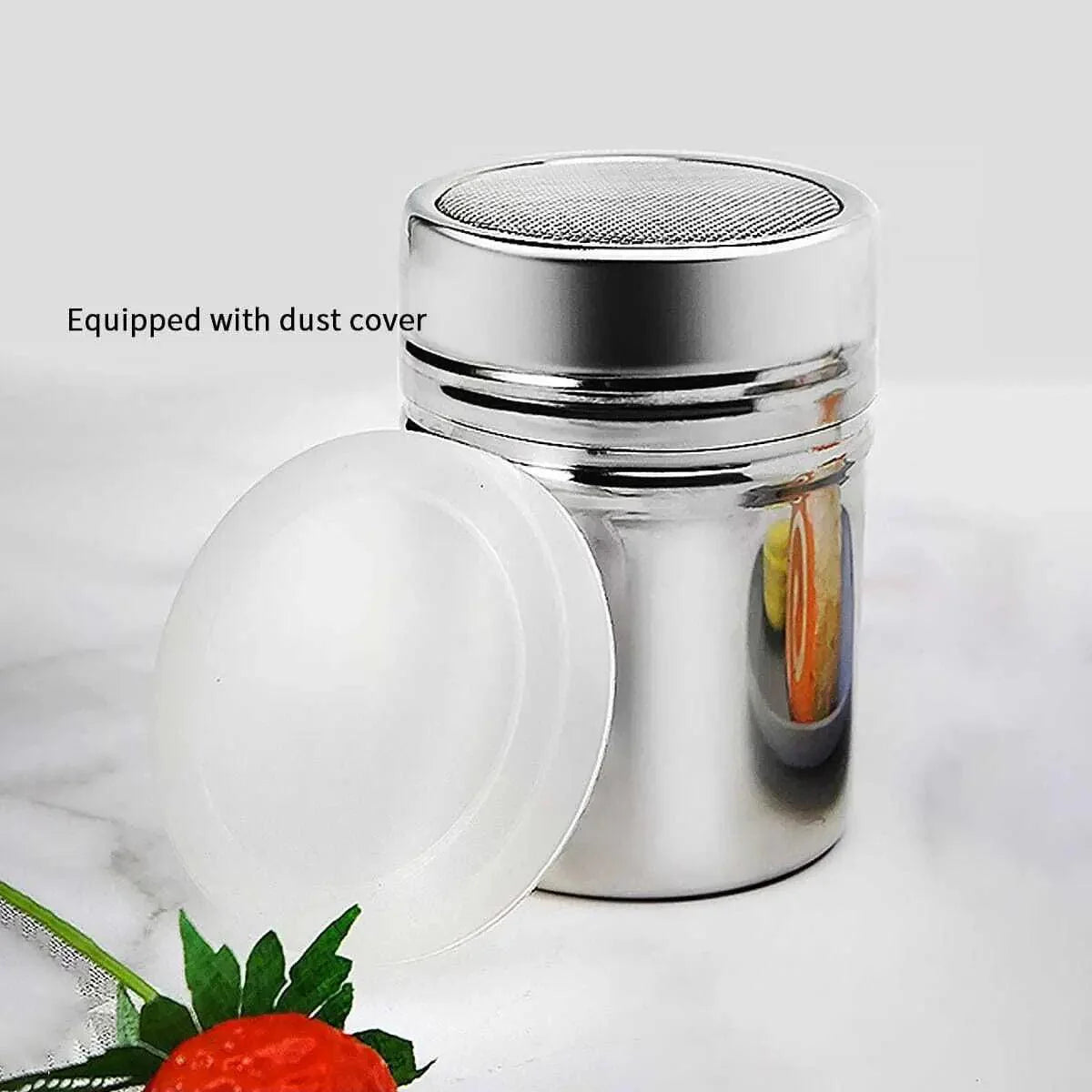 Stylish Stainless Steel Spice Dispenser for Gourmet Chefs