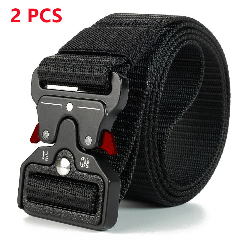 2pcs Versatile Durable Tactical Belt